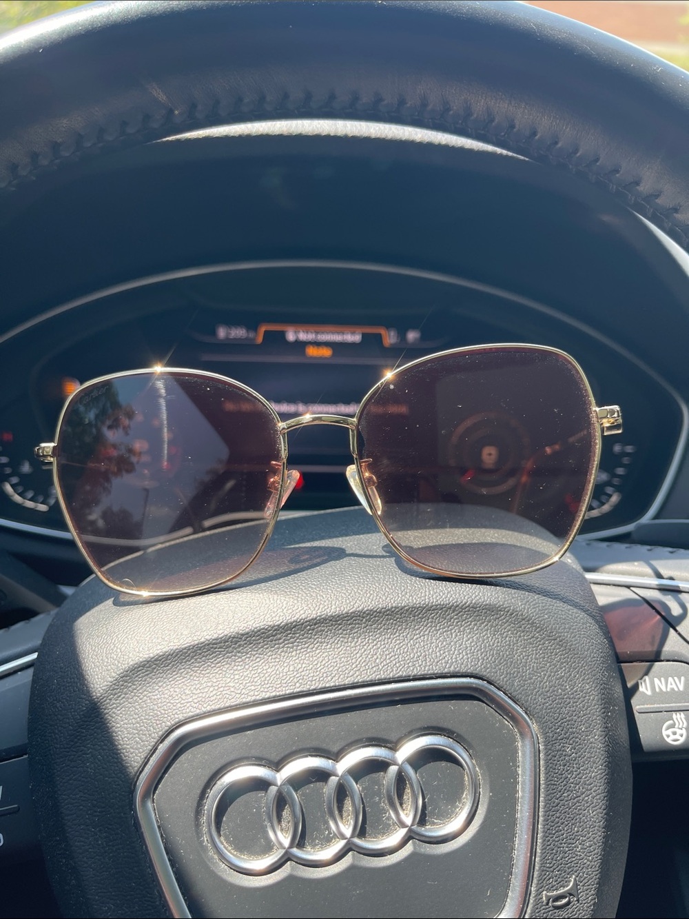🩷🩷🩷Cartier Gold Frame Brown Lens Women's Sunglasses🩷🩷🩷